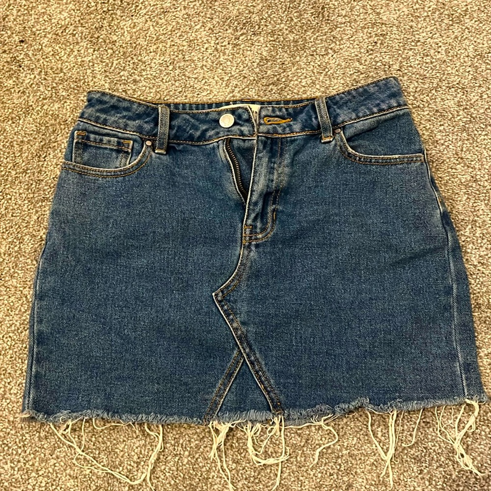 Pacsun - Short Blue Jean Skirt - Size 25